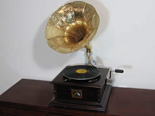 Obrázek z Gramofon na kliku - velký 76cm 