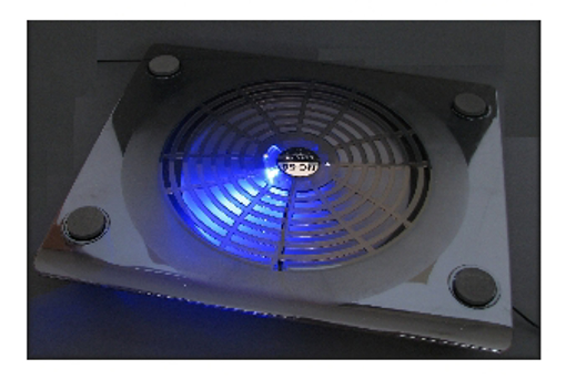 Obrázek z USB LED chladící podložka pod notebook s intenzivním chlazením 