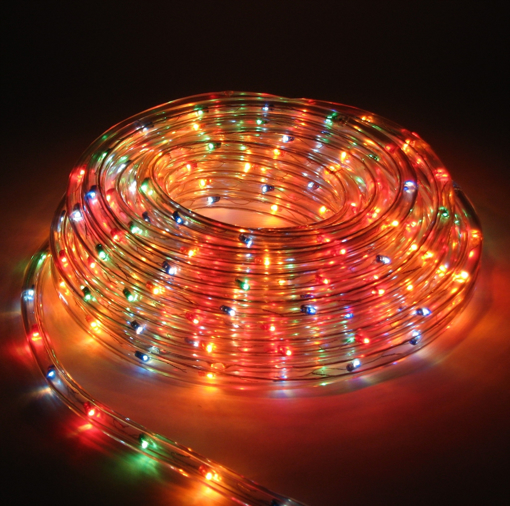 Obrázek z Světelný LED kabel 10 m trubice venkovní - multicolor 