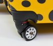 Obrázek z Kabinový kufr ABS - PC potisk beruška s puntíky 