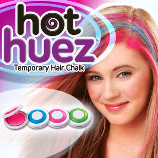 Obrázek z Smývatelné barvy na vlasy Hot Huez 
