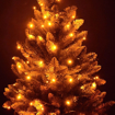 Obrázek z Vánoční LED osvětlení, světelný řetěz na stromeček 50 ks/6,5 m 