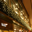 Obrázek z Vánoční osvětlení venkovní, světelné LED krápníky 105ks/7,5m s FLASH bílá teplá + časovač 