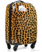 Obrázek z Cestovní kufr ABS vel. M - PC potisk Leopard 