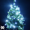 Obrázek z Vánoční LED osvětlení, světelný řetěz na stromeček 100 ks/10 m s FLASH 