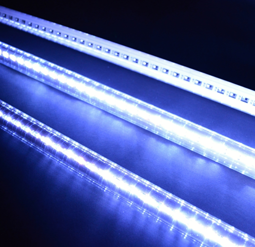 Obrázek z Světelné LED rampouchy venkovní, padající sníh - 100 cm/8 ks 