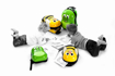 Obrázek z Dětský kufr set Cuties and Pals - Včelička 