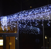Obrázek z Vánoční osvětlení venkovní, světelné LED krápníky 310 ks/15 m s flash efektem a časovačem 