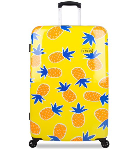 Obrázek z Cestovní kufr B.HPPY BH-1607/3-M - Home Sweet Pineapple 