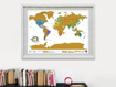Obrázek z Stírací mapa světa - deluxe 