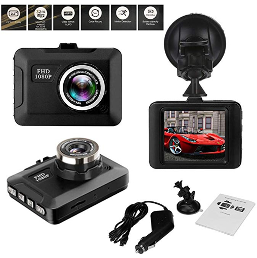 Obrázek z Kamera do auta, duální videokamera DSP 1080p vpředu a vzadu 