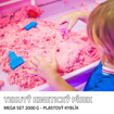 Obrázek z Tekutý kinetický písek - mega set 2000 g - plastový kyblík 