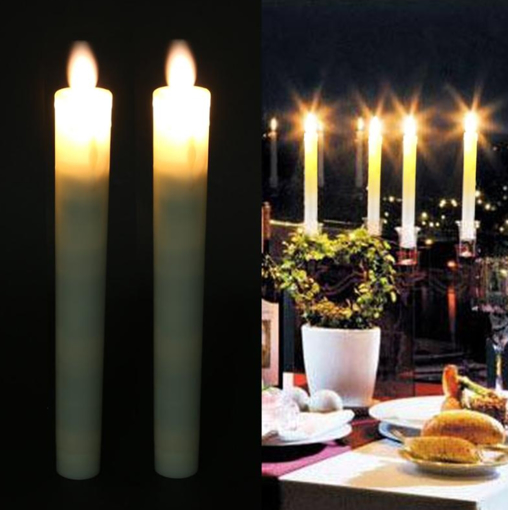Obrázek z LED svíčky 2ks, 25 cm 