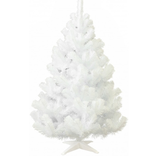 Obrázek z Umělý vánoční strom White Premium 180 cm + stojan 