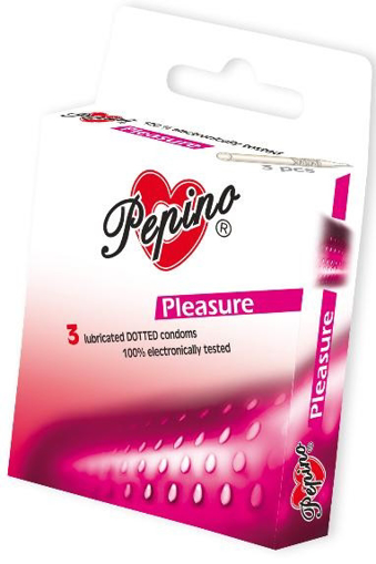 Obrázek z Kondomy Pepino Pleasure s tečkama 3ks 