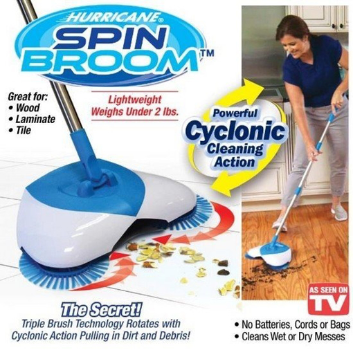 Obrázek z Podlahový zametač - HURRICANE SPIN BROOM 