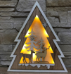 Obrázek z LED světelná dřevěná dekorace - strom 