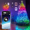 Obrázek z Chytré RGB LED vánoční osvětlení, venkovní 100 ks/10,5 m 