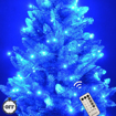 Obrázek z Vánoční LED osvětlení, světelný řetěz, venkovní 150 ks/20 m s časovačem a dálkovým ovládáním 