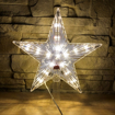 Obrázek z LED vánoční hvězda na stromeček - 22cm 
