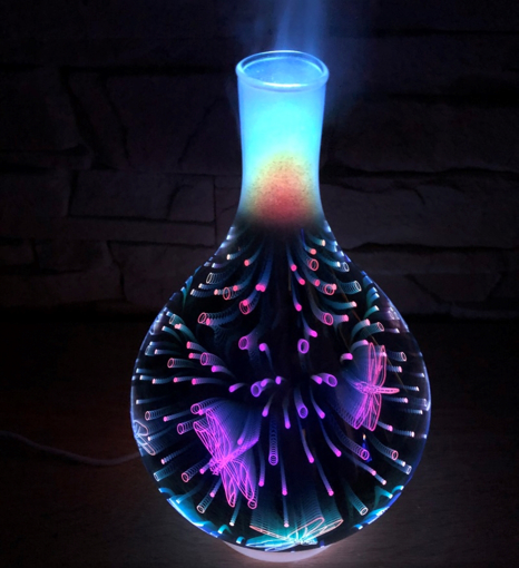 Obrázek z 3D Aroma difuzér, designová lampa 