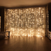 Obrázek z Vánoční osvětlení venkovní, světelná LED záclona 400 ks/4,5 m 