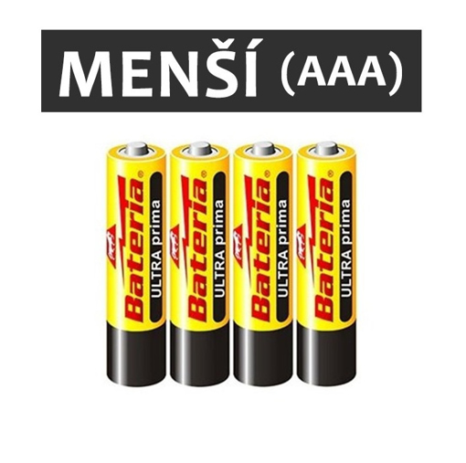 Obrázek z Mikrotužkové baterie Bateria AAA 1,5 V 4 ks 