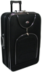 Obrázek z Střední cestovní kufr látkový na kolečkách s integrovaným zámkem 70 l velikost M - 0082 