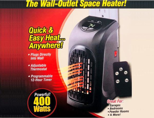 Obrázek z Teplovzdušný ventilátor 400w 