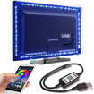 Obrázek z Chytrý RGB LED pásek, bluetooth podsvícení za televizi s úhlopříčkou do 80" a menší 