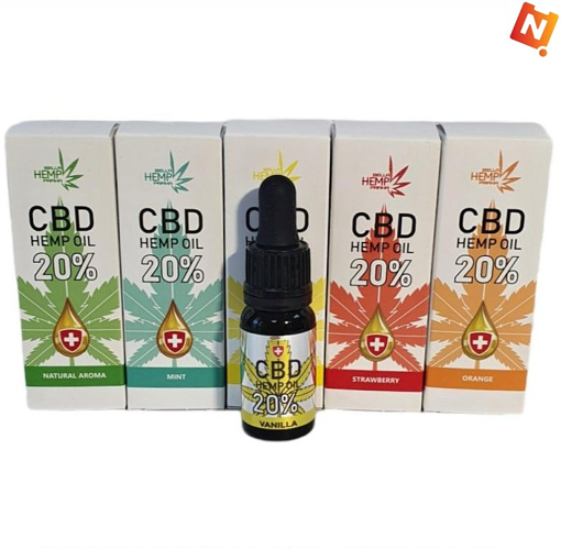 Obrázek z CBD konopný olej 20% 10ml Hemp oil 