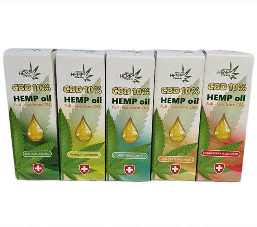 Obrázek z CBD konopný olej 10% 10ml Hemp oil 