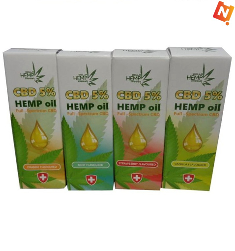 Obrázek z CBD konopný olej 5% 10ml Hemp oil 