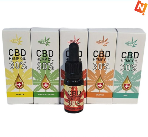 Obrázek z CBD konopný olej 30% 10ml Hemp oil 