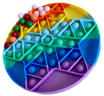 Obrázek z Pop It Rainbow s kuličkami 
