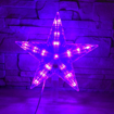 Obrázek z LED vánoční hvězda na stromeček - 15cm 