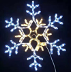 Obrázek z Venkovní Vánoční LED osvětlení dvojitá vločka 70cm 