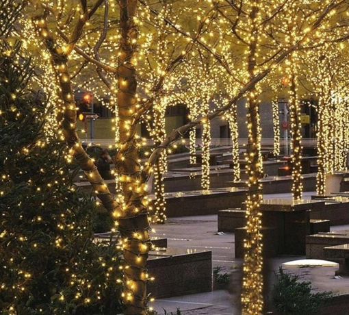 Obrázek z Vánoční LED osvětlení, světelný řetěz, venkovní 2000 ks/205 m 
