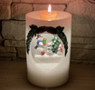 Obrázek z Kouzelný LED vánoční stojánek na svíčku 