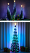 Obrázek z RGB LED Vánoční strom 180 cm/304 LED diod s ovladačem a časovačem 