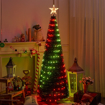 Obrázek z RGB LED vánoční strom 150 cm / 234 LED – barevné světelné efekty, dálkové ovládání a časovač 