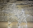 Obrázek z Vánoční LED osvětlení hvězda 40 cm - decentní dekorace na okno, dveře 