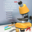 Obrázek z Optický mikroskop, přenosný Professional Biological 10x - 1200x zvětšení 