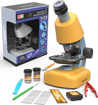 Obrázek z Optický mikroskop, přenosný Professional Biological 10x - 1200x zvětšení 