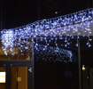 Obrázek z Vánoční osvětlení venkovní, světelné LED krápníky 500 ks/15 m 
