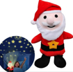 Obrázek z Magický Santa Claus který svítí, hraje, uklidňuje zútulní pokoj 