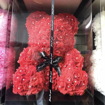 Obrázek z Medvídek z růží a kamínky, velký 40 cm 