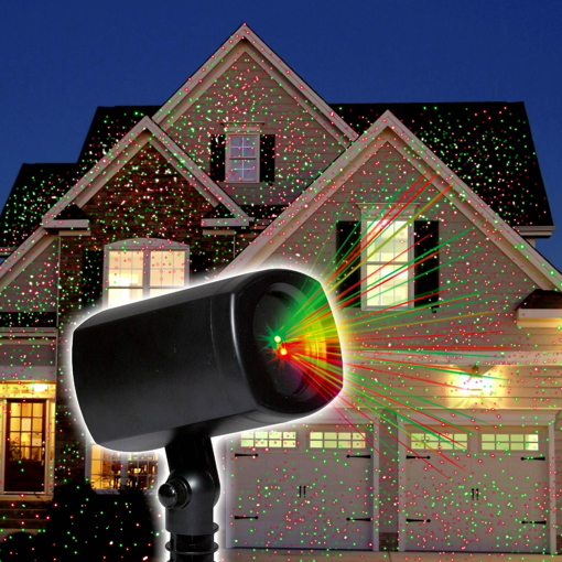 Obrázek z Vánoční laserový projektor k zapíchnutí do země 