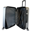 Obrázek z Skořepinový cestovní kufr LEZARA® Design Envelope vel.S na 4 kolečkách 