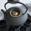 Obrázek z Čajový set v Japonském stylu se čtyřmi šálky a ohřívačem 